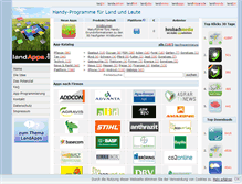 Tablet Screenshot of landapps.de